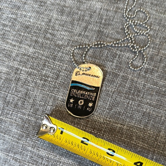 Boeing Celebrating Excellence Dog Tag Necklace 2018 p-8 - Picture 3 of 4